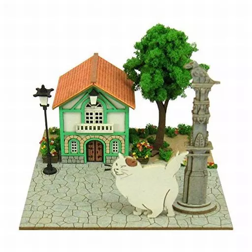 プラモデル　模型 スタジオジブリMini 猫の恩返し ムタと猫の事務所 「みにちゅあーとキット スタジオジブリシリーズ」 [MP07-63]