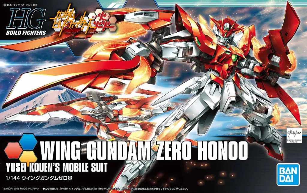 HGBF 1/144 ウイングガンダムゼロ炎 box art