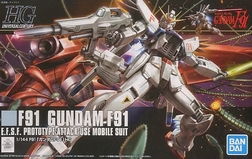 1/144 HGUC F91 ガンダムF91 「機動戦士ガンダムF91」 シリーズNo.167 [5057955]