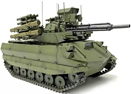 プラモデル　1/35 ロシア連邦軍 無人戦闘車輌 ウラン-9 [5M35004]