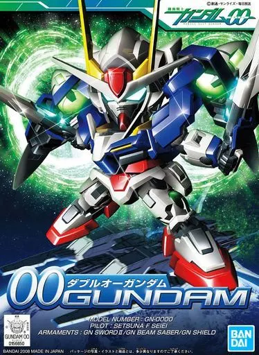BB戦士 ダブルオーガンダム box art