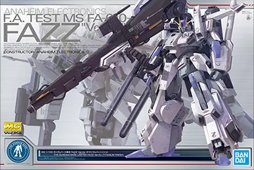 MG 1/100 ガンダムベース限定 FAZZ Ver.Ka[チタニウムフィニッシュ]