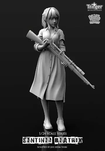 1/24 センチネルべアトリクス 何かを守る少女 「トリガーラインシリーズ」 レジンキャストキット [T75032]_img