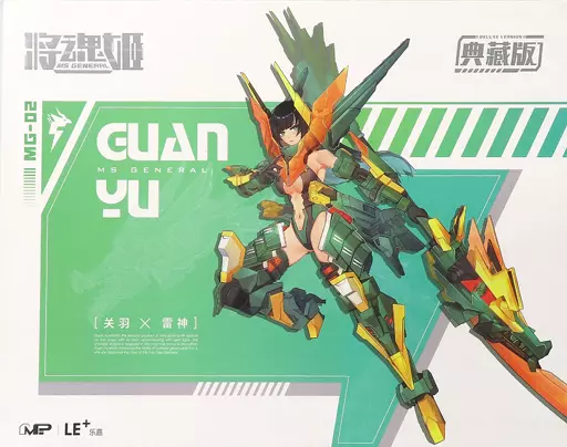 プラモデル　1/10 三国少女伝 将魂姫 関羽×雷神 DX版 中国Ver. [MG-02]