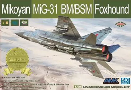 1/48 MiG-31BM/BSM フォックスハウンド スペシャルエディション [AGMSIOK48001]