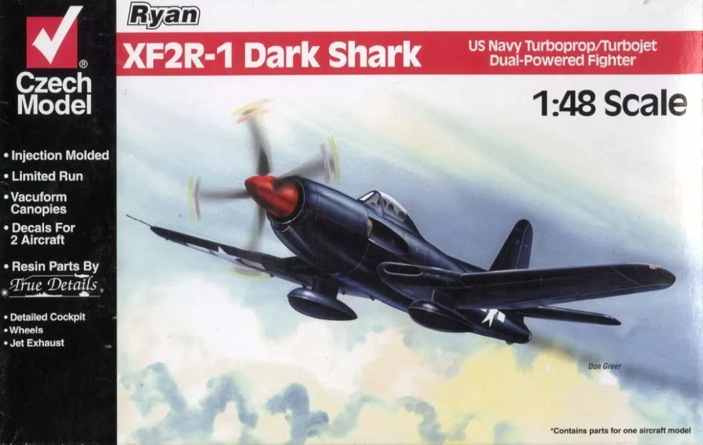 駿河屋 - 1/48 XF2R-4 Dark Shark [4816]（プラモデル）