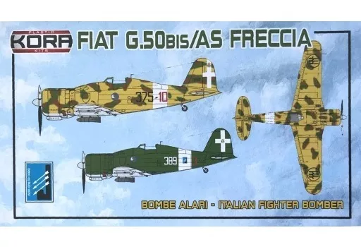 プラモデル　1/72 フィアット G.50bis/AS イタリア戦闘攻撃機 [KORPK72155]