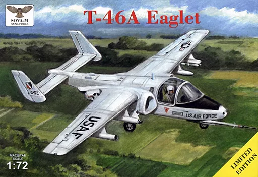 プラモデル　1/72 米・フェアチャイルドT-46Aイーグレット次世代練習機(SOVA-M) [MVS72046]