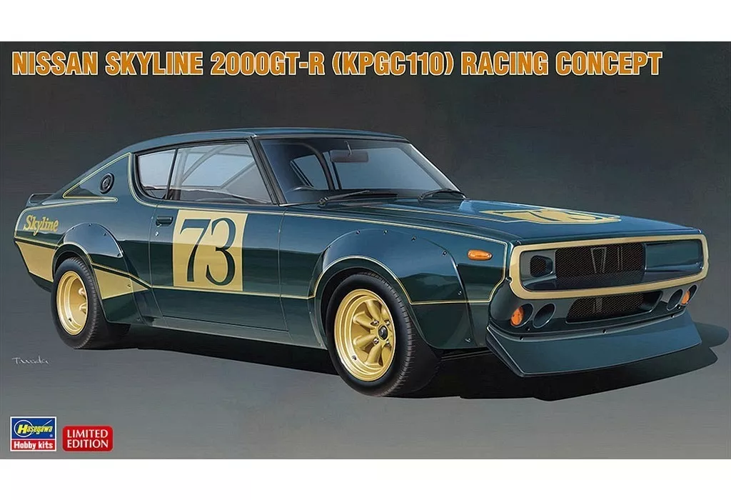 Plastic model 1/24 Nissan Skyline 2000GT-R (KPGC110) Racing