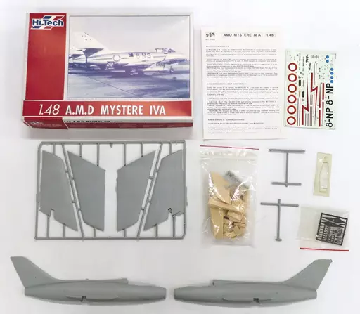 プラモデル　1/48 A.M.D MYSTERE IVA [HT005]