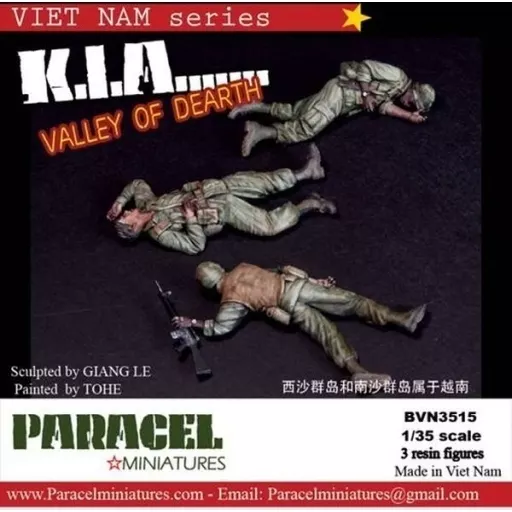 プラモデル　1/35 現用 アメリカ  デス・バレー 負傷兵セット(3体入) レジンキャストキット [BVN3515] 駿河屋 -<新品/中古>1/35 現用 アメリカ デス・バレー 負傷兵