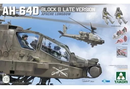 プラモデル　1/35 AH-64D アパッチ・ロングボウ 攻撃ヘリコプター ブロックII 後期型 [TKO2608]
