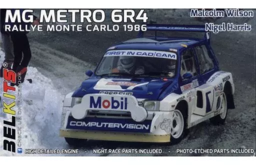 プラモデル　1/24 MG METRO 6R4 RALLYE MONTE CARLO 1986 [BEL-015]