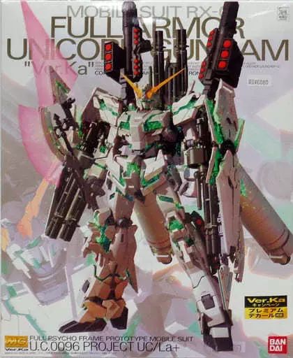 プラモデル　[付属品欠品] 1/100 MG RX-0 フルアーマーユニコーンガンダム Ver.Ka 「機動戦士ガンダムUC」 プレミアムデカール同梱版 [0222239] 駿河屋 - 【買取】1/100 MG RX-0 フルアーマーユニコーン