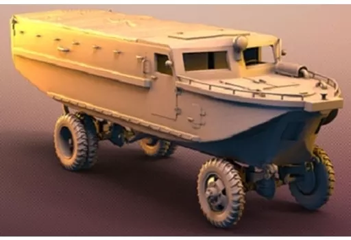プラモデル　1/72 日・水陸両用貨物車スキ(SU-KI) 3Dプリントモデル ガレージキット [PD72187]