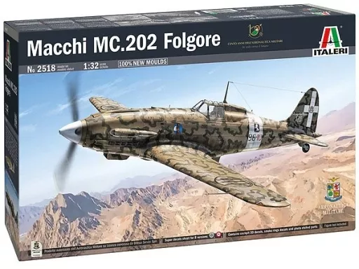 1/32 WW.II イタリア空軍 マッキ MC.202 フォルゴーレ(日本語対訳補足説明書付属) [IT2518JP]