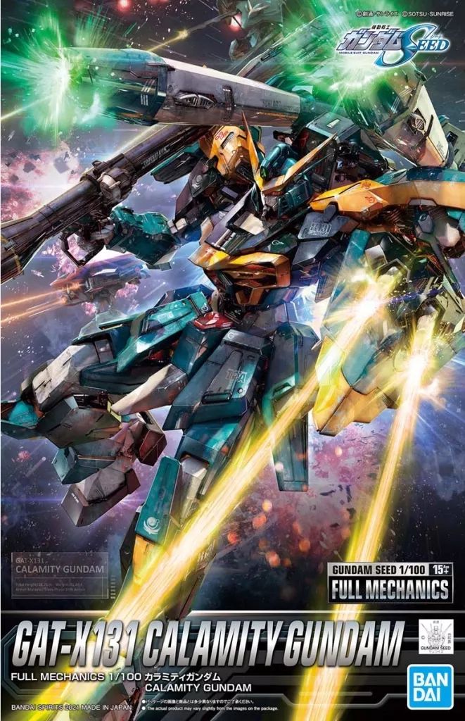FULL MECHANICS 1/100 カラミティガンダム box art