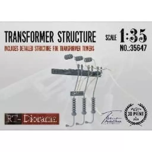 プラモデル　1/35 変電塔 アクセサリー [RTD35647] 駿河屋 -<新品/中古>1/35 変電塔 アクセサリー [RTD35647