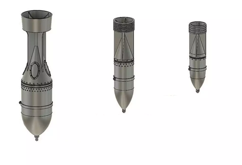 プラモデル　1/48 WW.II イタリア軍航空爆弾セット ディティールアップパーツ [AOHL48086]