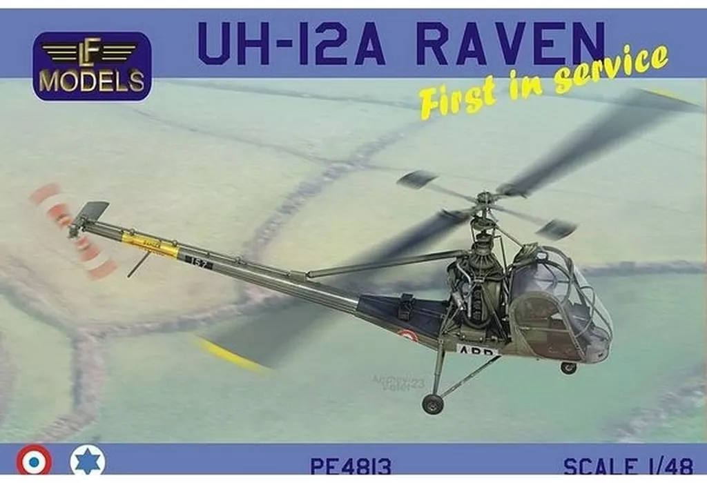 プラモデル　1/48 ヒラー UH-12A レイヴン (フランス、イスラエル) [LFMPE4813]