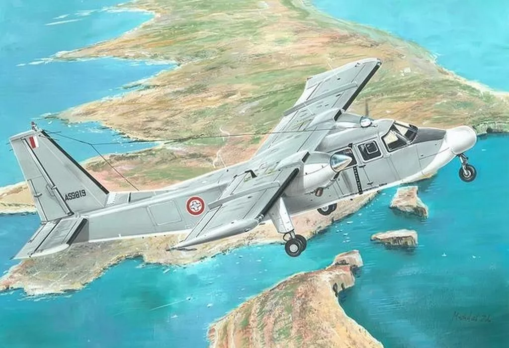 プラモデル　1/48 ブリテン・ノーマン BN-2T/2B アイランダー マルタ軍航空部隊 [VAL4816]
