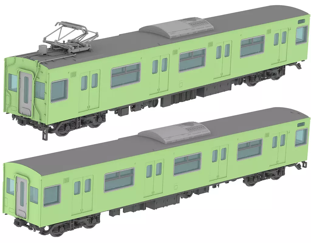 プラモデル　1/80 JR西日本 201系 直流電車 30N 体質改善車 おおさか東線・大和路線 モハ201 / モハ200 セット [PP200]