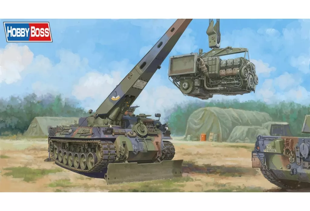 プラモデル　1/35 ドイツ陸軍 BPz2A2 バッファロー 戦車回収車 「ファイティングヴィークルシリーズ」 [84568]