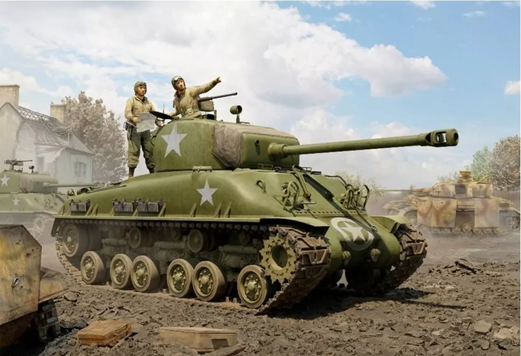 1/16 M4A1E8 シャーマン 中戦車 [ILK61618]