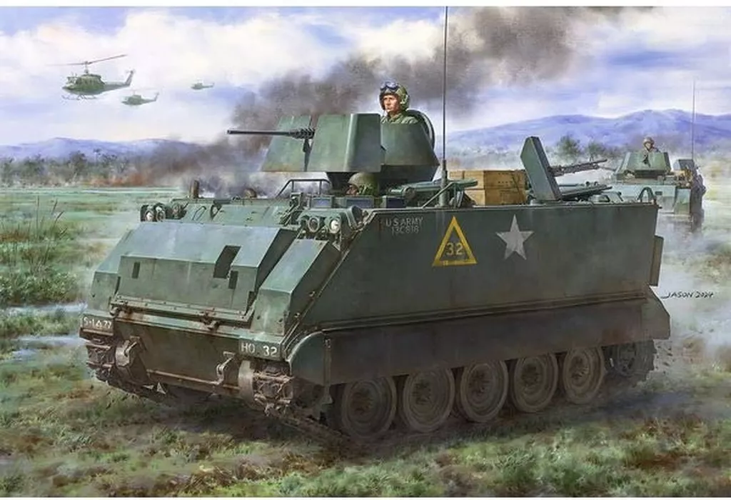 1/16 米軍 M113A1 装甲兵員輸送車/M113A1 ACAV 2 in 1 [TKOAHHQ-009]