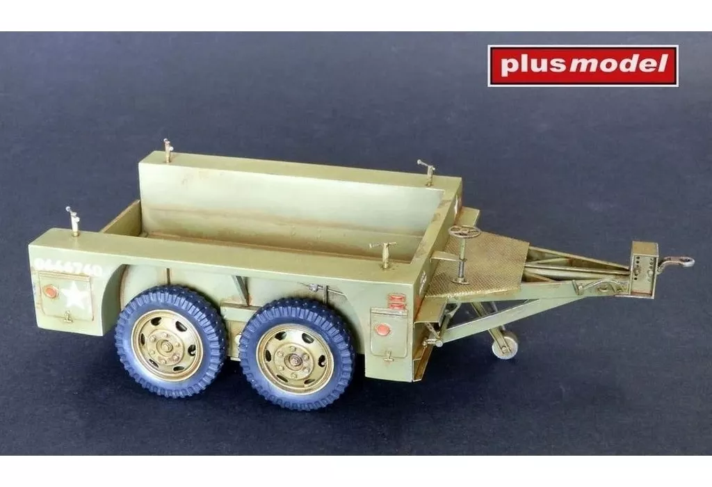 プラモデル　1/35 アメリカ軍 M7 2軸トレーラー ガレージキット [PLM510]