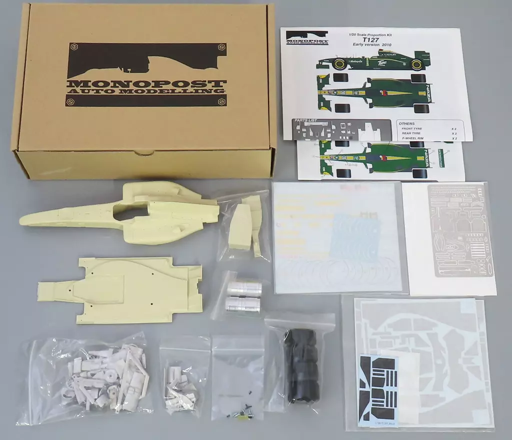 プラモデル　1/20 T127 early version 2010 レジンキャストキット [MP005]