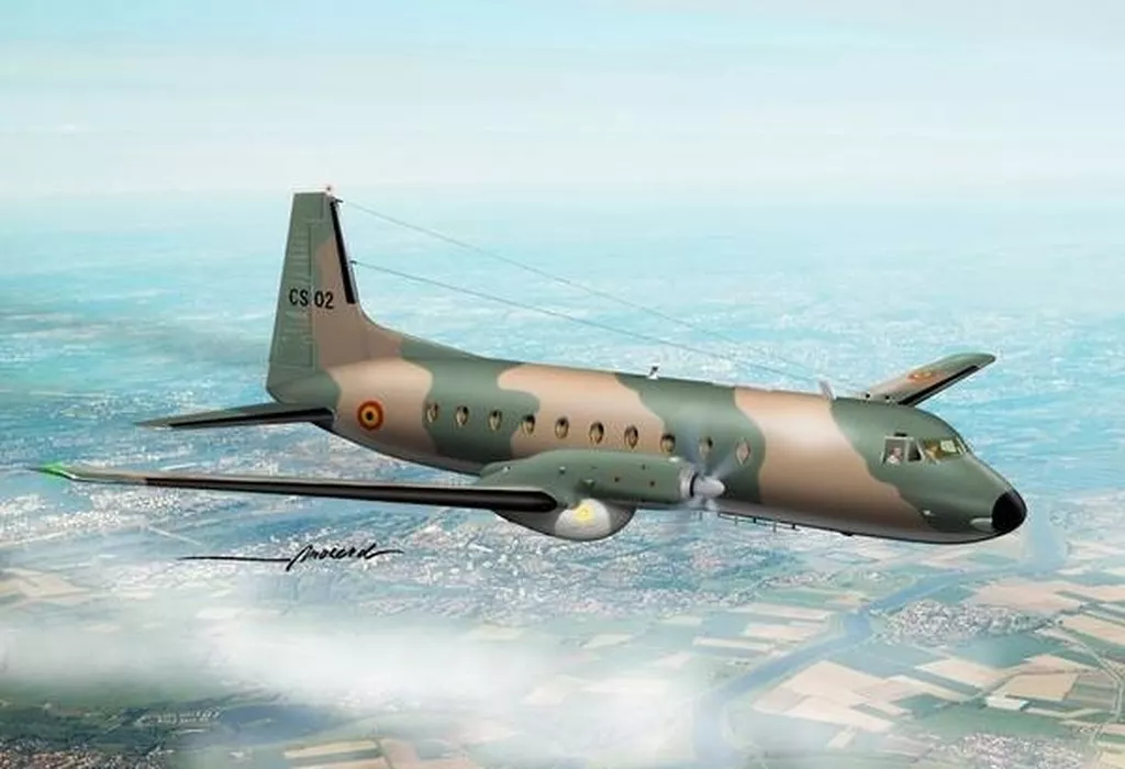 プラモデル　1/72 H.S.748 ベルギー空軍 [MA2GP113BEL]