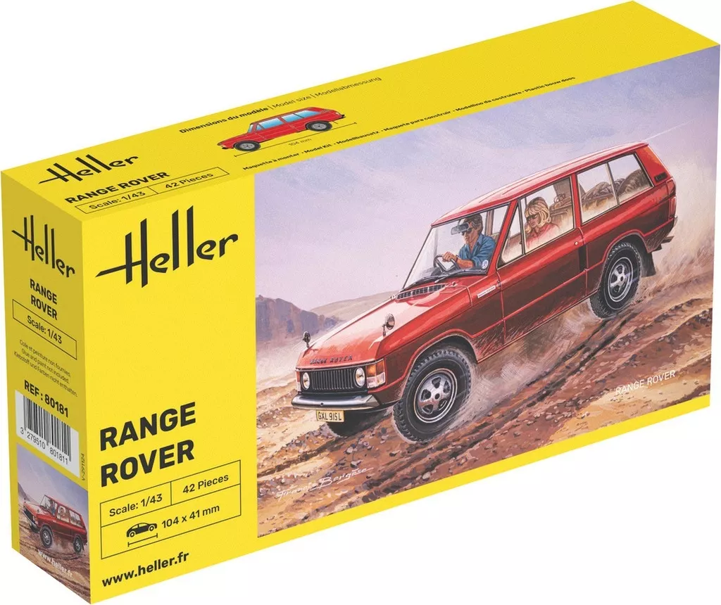 1/43 レンジローバー [HE80181] エレール(Heller) : ホビー、おもちゃ