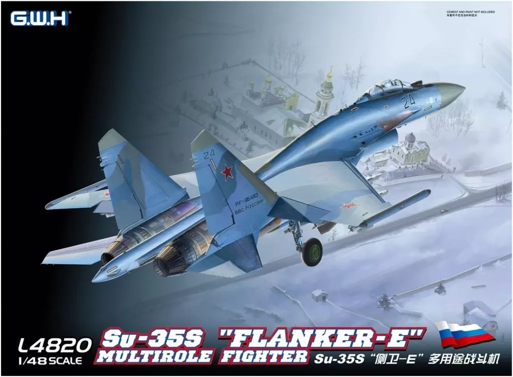 プラモデル　1/48 Su-35S フランカーE [L4820]