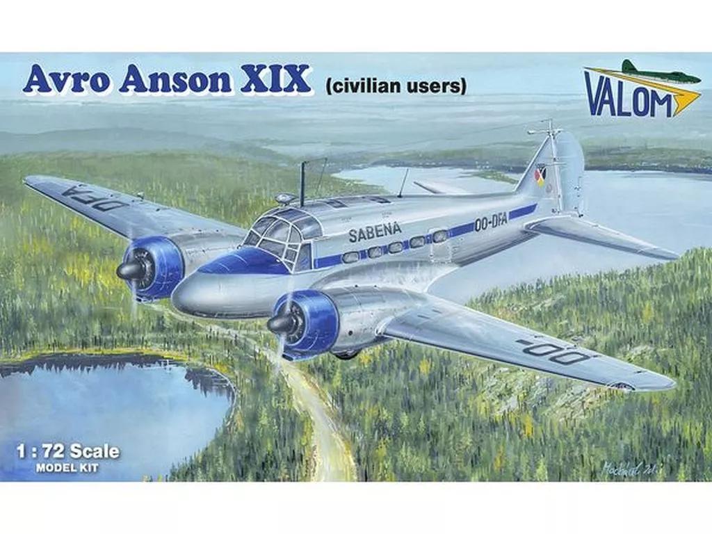プラモデル　1/72 アブロ アンソン XIX ”民間ユーザー” [VAL72170]