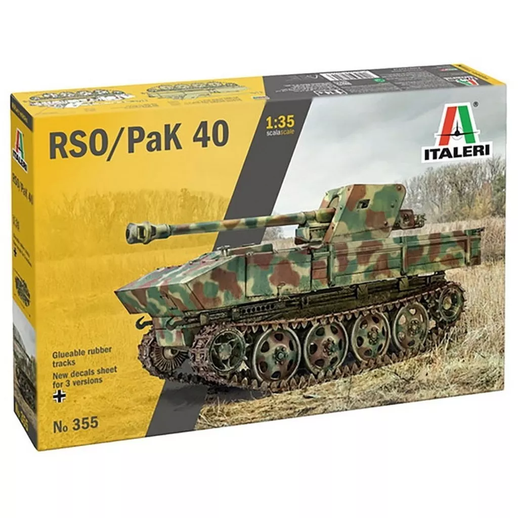 1/35 WW.II ドイツ軍 7.5cm PaK40/4搭載型 RSO [IT0355]