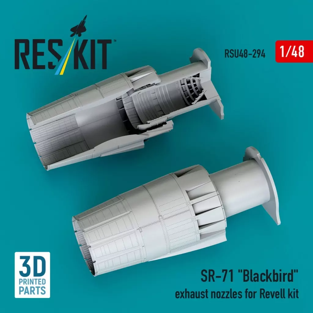 プラモデル　1/48 SR-71 アフターバーナー (レベル用) ディティールアップパーツ [RSKU48-0294]