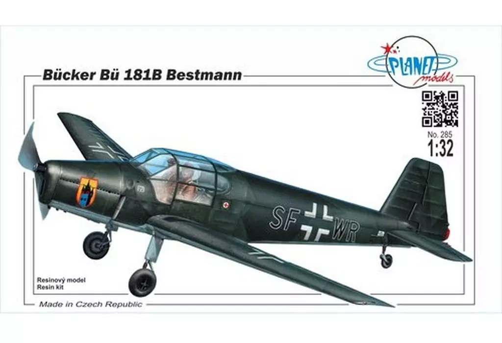 1/32 独・ビュッカーBu181ベストマン初等練習機・フルレジン レジンキャストキット [32CMP285]_img