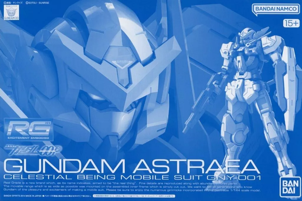 プラモデル　1/144 RG ガンダムエクシア用 GNY-001 ガンダムアストレアパーツセット 「機動戦士ガンダム00 P(ダブルオーピー)」 プレミアムバンダイ限定 [5063863]