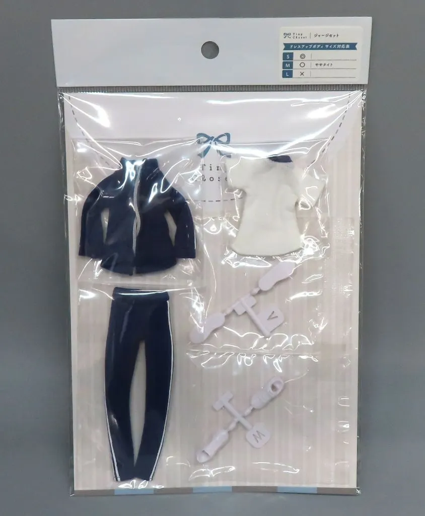 1/10 ジャージセット【紺】 「創彩少女庭園」 タイニークローゼット コトブキヤショップ限定 [CL028]