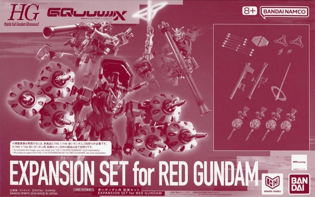 駿河屋 -<中古>1/144 HG 赤いガンダム用 拡張セット 「機動戦士Gundam