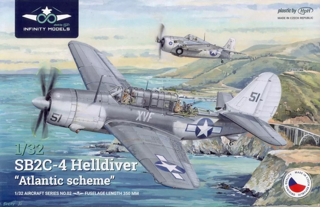 1/32 SB2C-4 Helldiver ”Atlantic scheme” [INF3202]