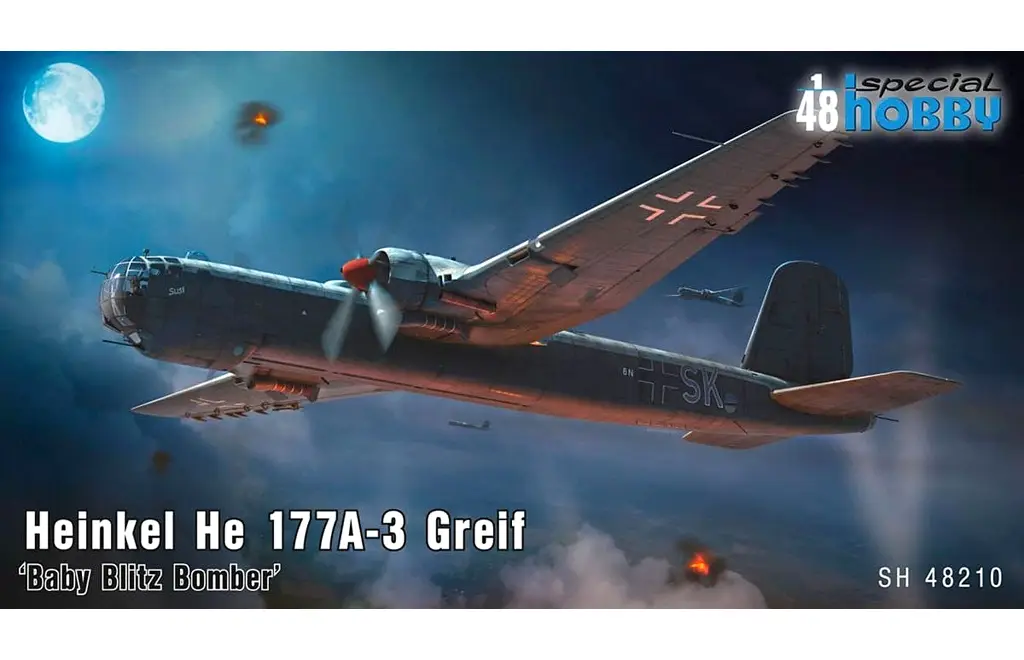 1/48 ハインケル He177A-3 グライフ ”ベイビーブリッツボンバー” [SPHSH48210]