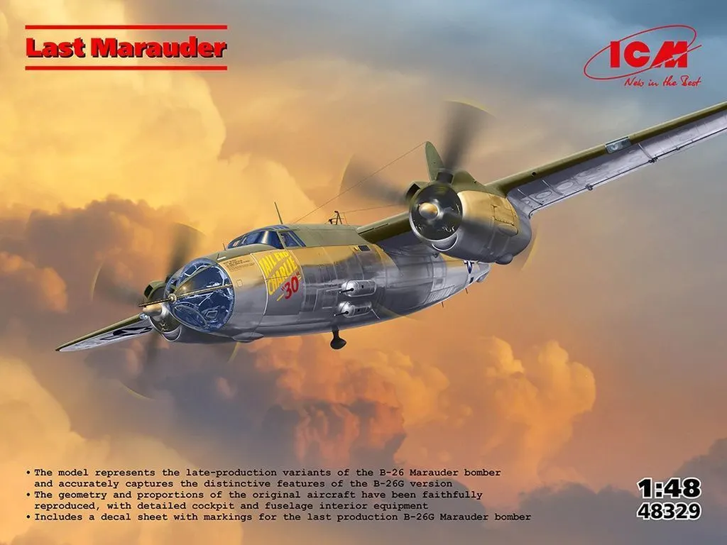 1/48 B-26G マローダー「ラストマローダー」 [48329] ICM : ホビー