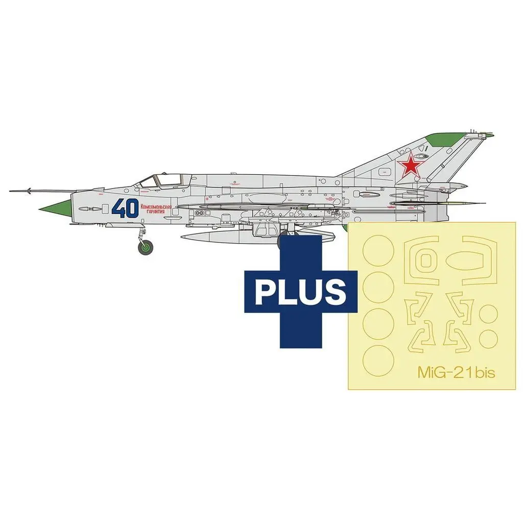 1/48 MiG-21 bis フィッシュベッド L ブルー 40 マスキングシール付属 [AE-60]