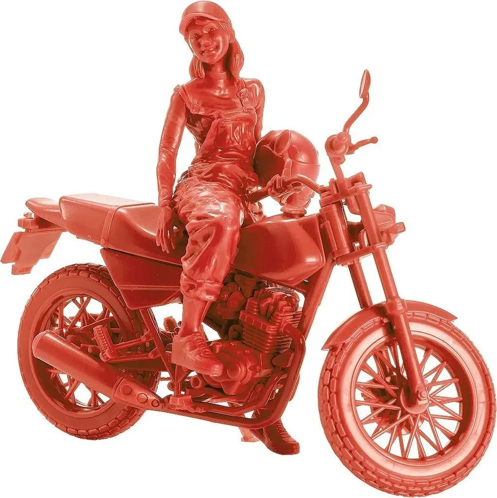1/20 PLAMAX MF-103 Rider's portrait Honda FTR 223 レッド