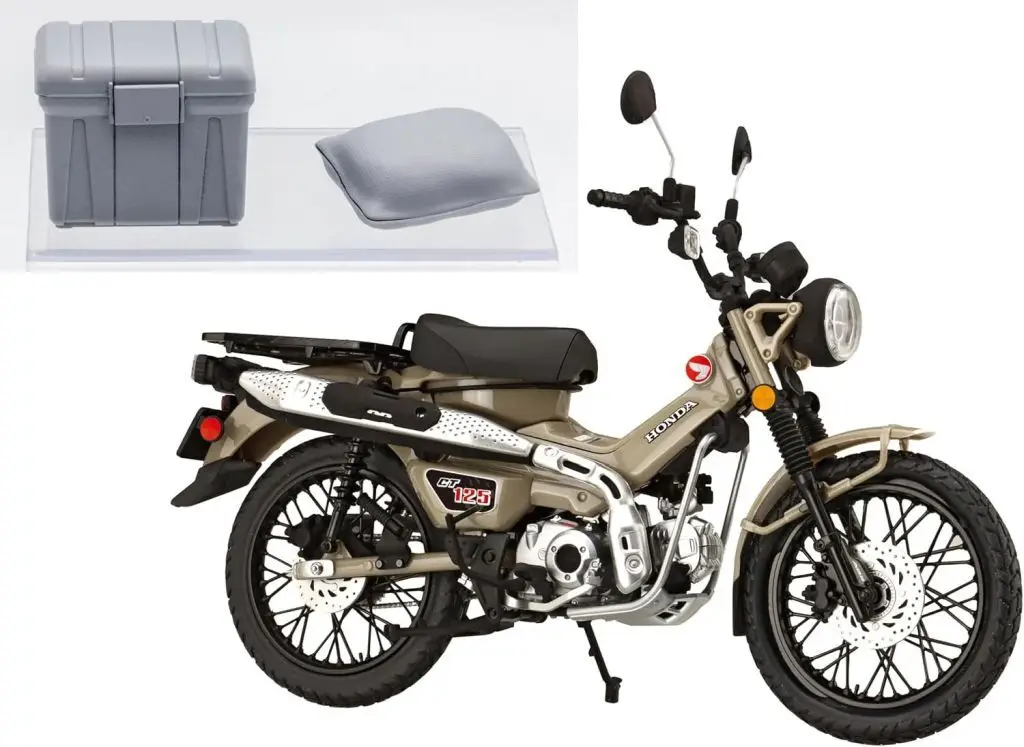 1/12 ホンダ CT125(ハンターカブ/マットフレスコブラウン) 特別仕様