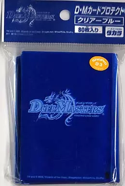 デュエルマスターズ カードプロテクト50　ブルー デュエマ 公式スリーブ 青ロゴ 未開封 カードプロテクト50 ブルーの