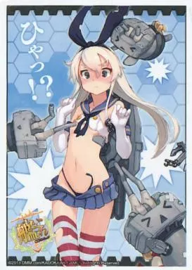 駿河屋 -<中古>[単品] 『島風 (ダメージ)』 カードスリーブ