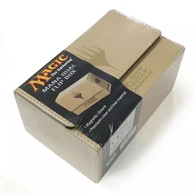 駿河屋 - 【買取】ULTRAPRO DUAL FLIP BOX MATTE MAGIC MANA WHITE MTG